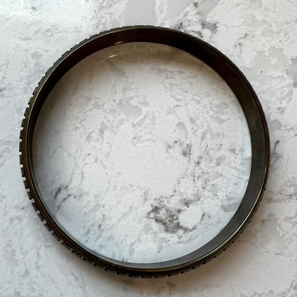 *3/$20* Bronze tone cutout detail bangle
